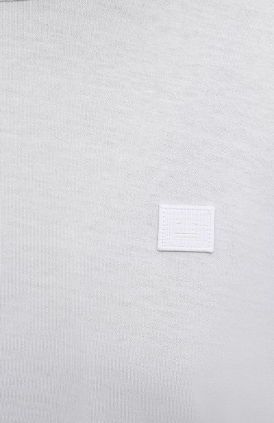 Хлопковый лонгслив ACNE STUDIOS, арт. CL0115/W, фото 5
