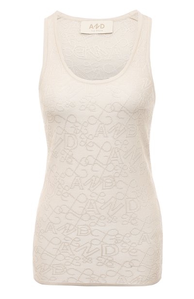 Майка из вискозы AND THE BRAND, арт. S23-TP019-1603-101, фото 1