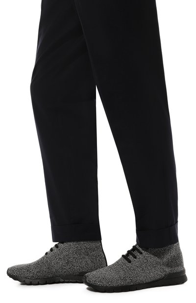 Текстильные кроссовки KITON, арт. USSA180N0109301, фото 3