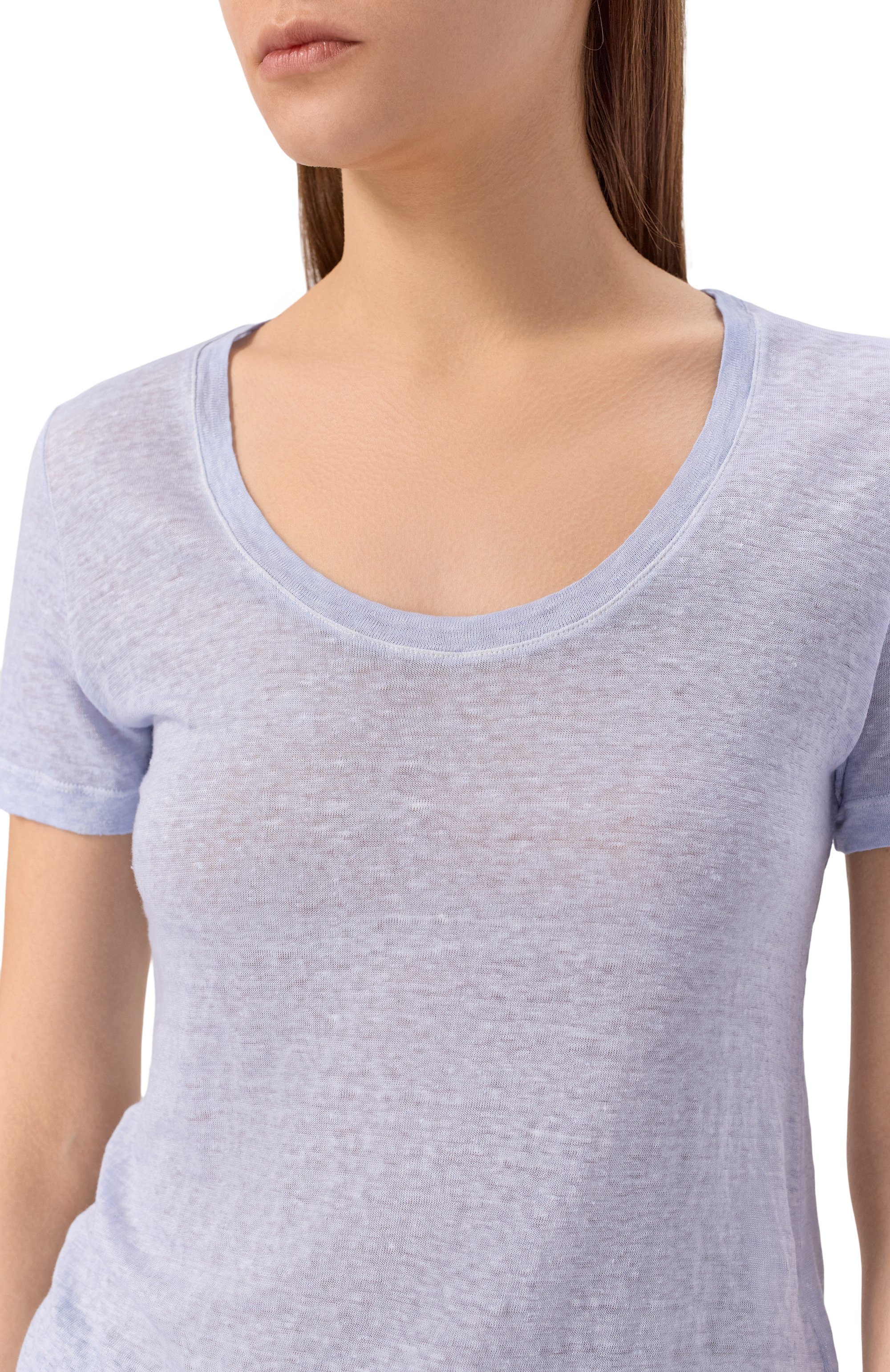 Льняная футболка 120% LINO, арт. 33ALIW7761/000B568, фото 5