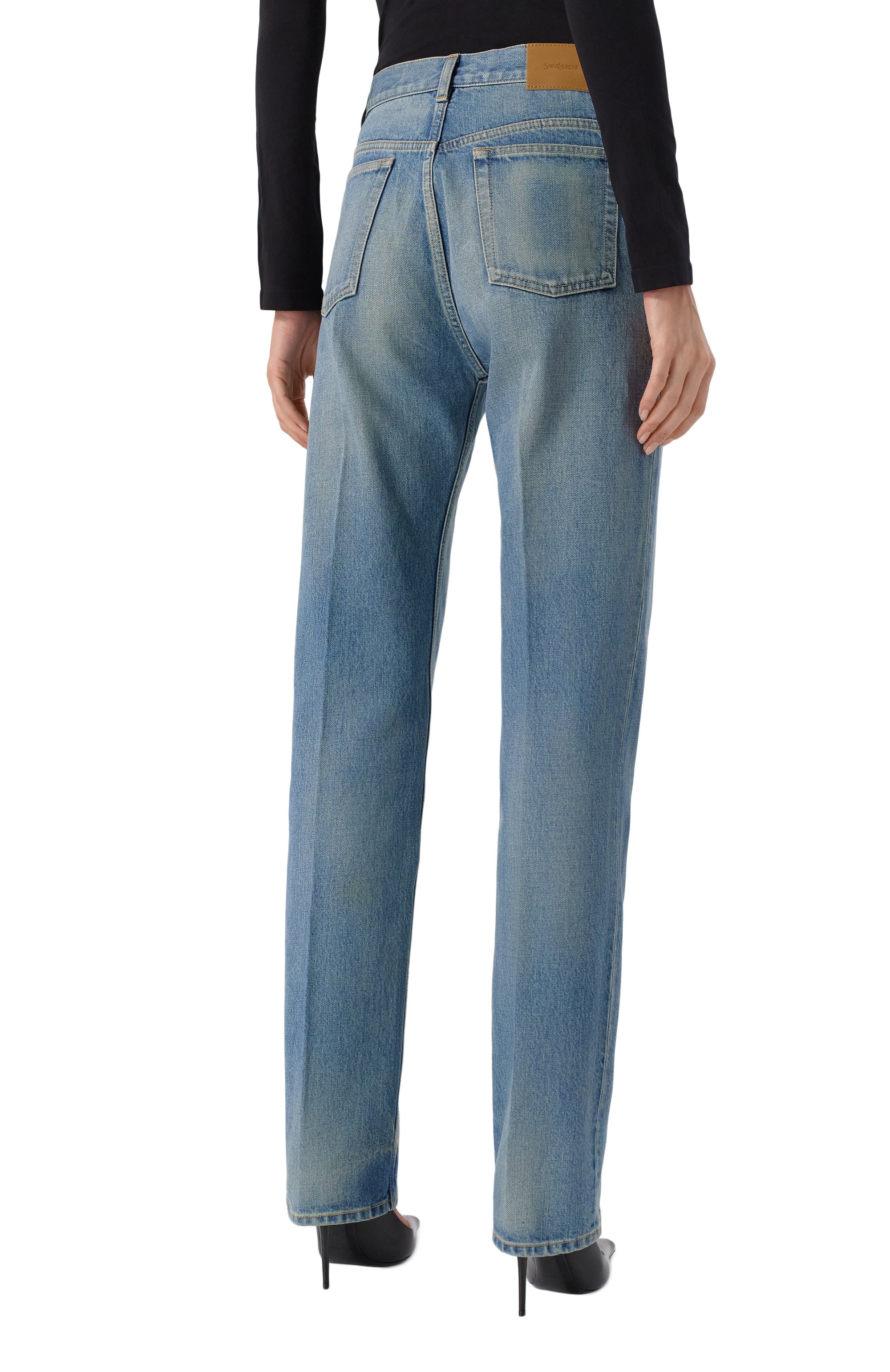 Джинсы SAINT LAURENT, арт. 795350/Y13KD, фото 4