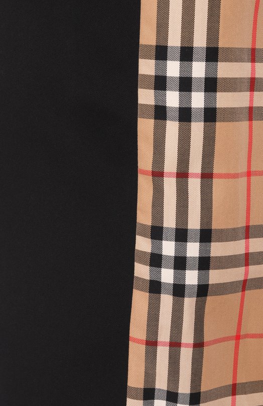 Хлопковый тренч Burberry 8079412 Чёрный  8079412 Фото 7