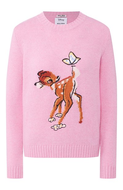 Шерстяной пуловер MIU MIU, арт. MML287-AGR-F0028, фото 1