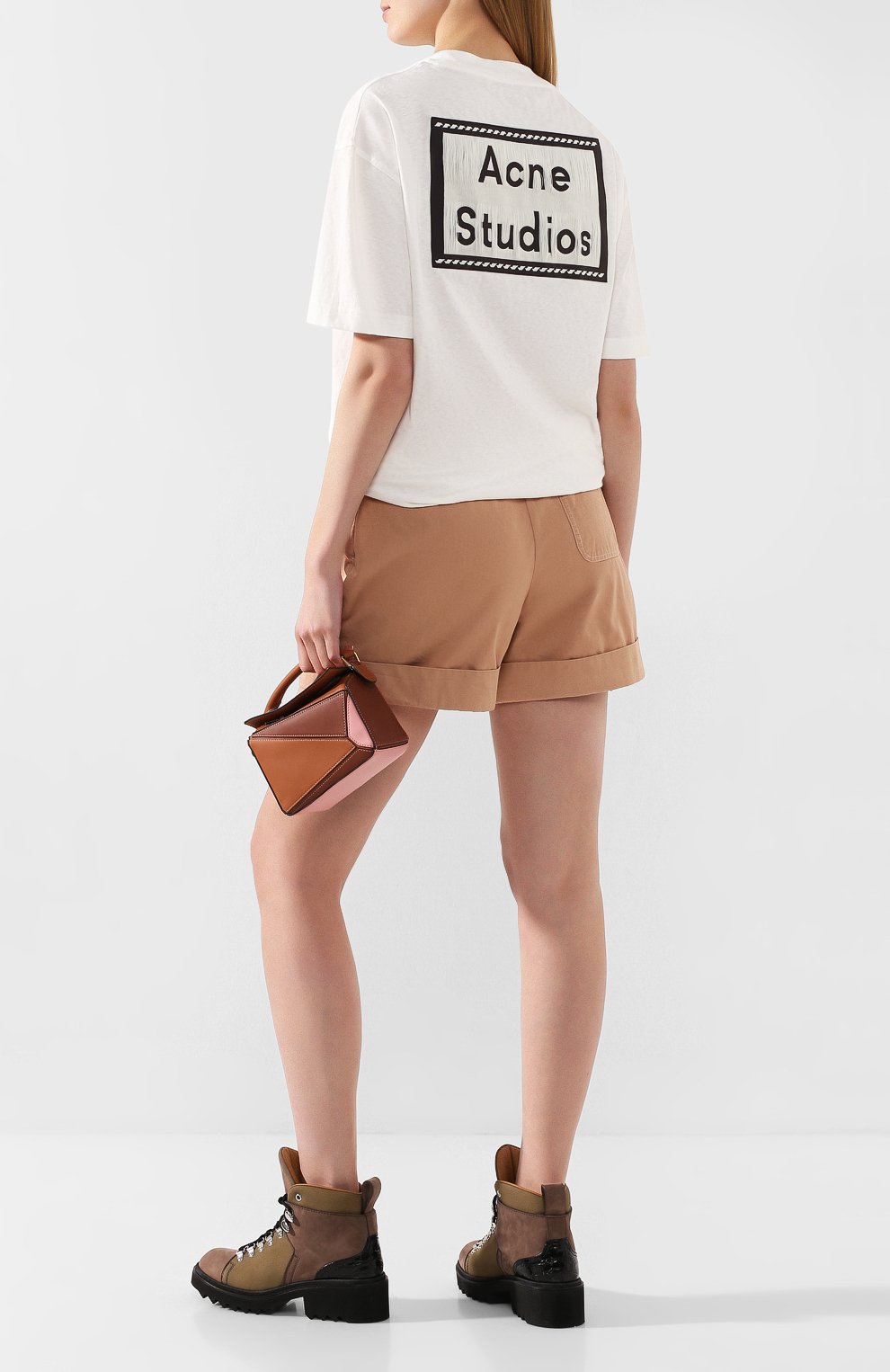 Хлопковая футболка ACNE STUDIOS, арт. AL0119/W, фото 2