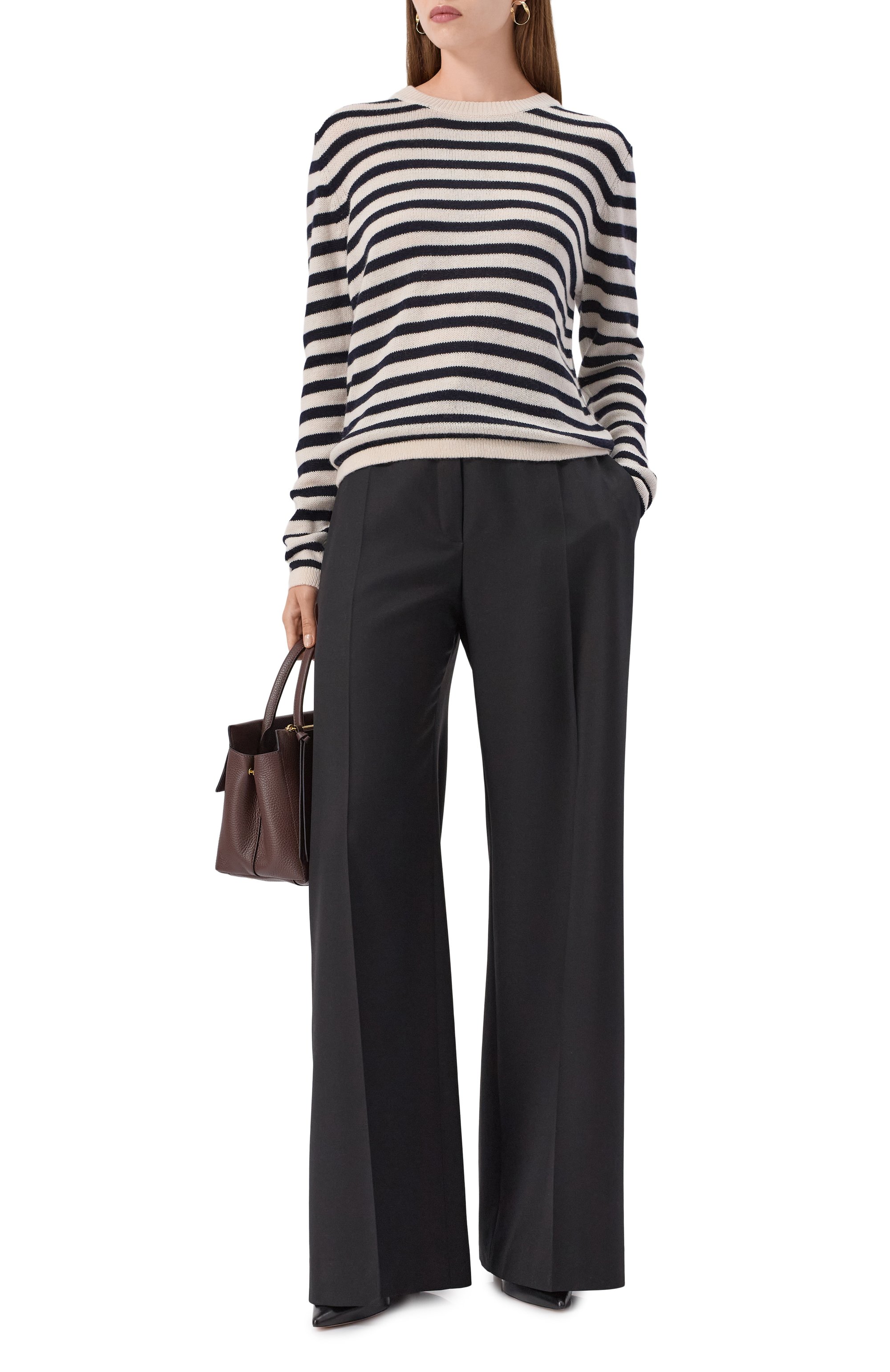 Свитер из шерсти и кашемира ALLUDE, арт. 255/17021, фото 2