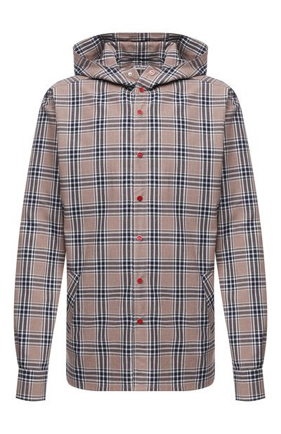 Хлопковая рубашка KITON, арт. UMCMARH0748711/45-50, фото 1