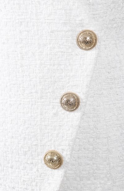 Платье BALMAIN белого цвета по цене 214500 руб., арт. SF16142/C137, фото 5 Платье BALMAIN, арт. SF16142/C137, фото 5