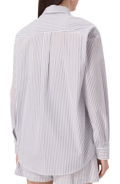 Хлопковая рубашка SPORTY AND RICH, арт. SI006606302ST02, фото 4