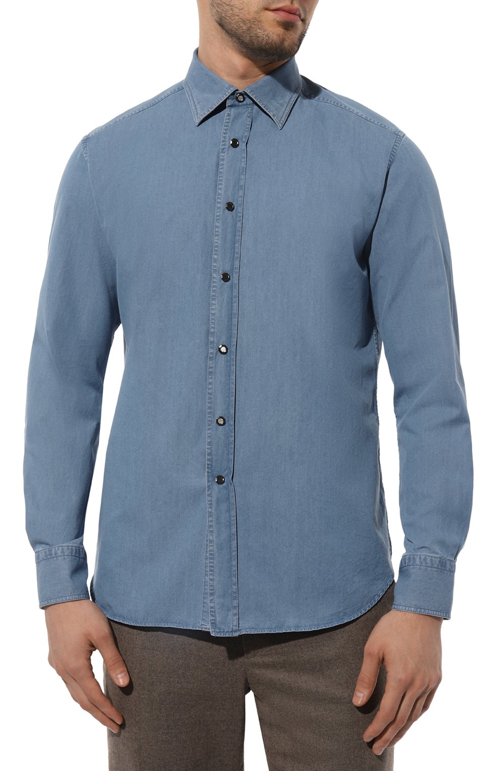 Хлопковая рубашка STEFANO RICCI, арт. MC006832/EX2102, фото 3