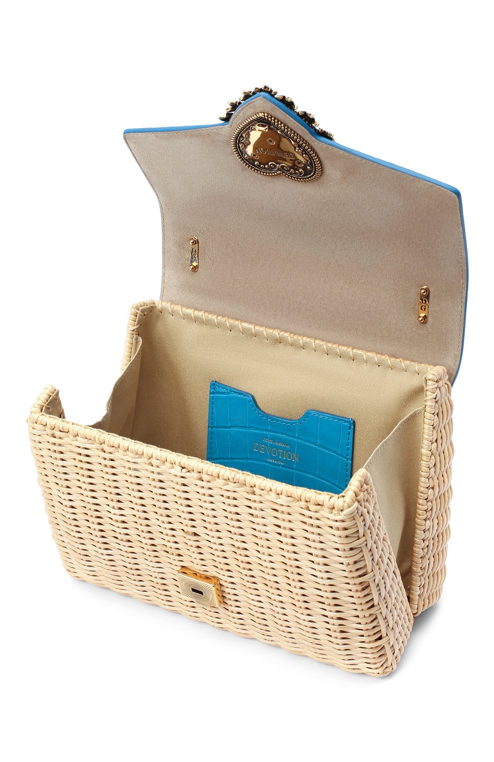 Сумка devotion small DOLCE & GABBANA, арт. BB6713/A2V93/AMIS, фото 4