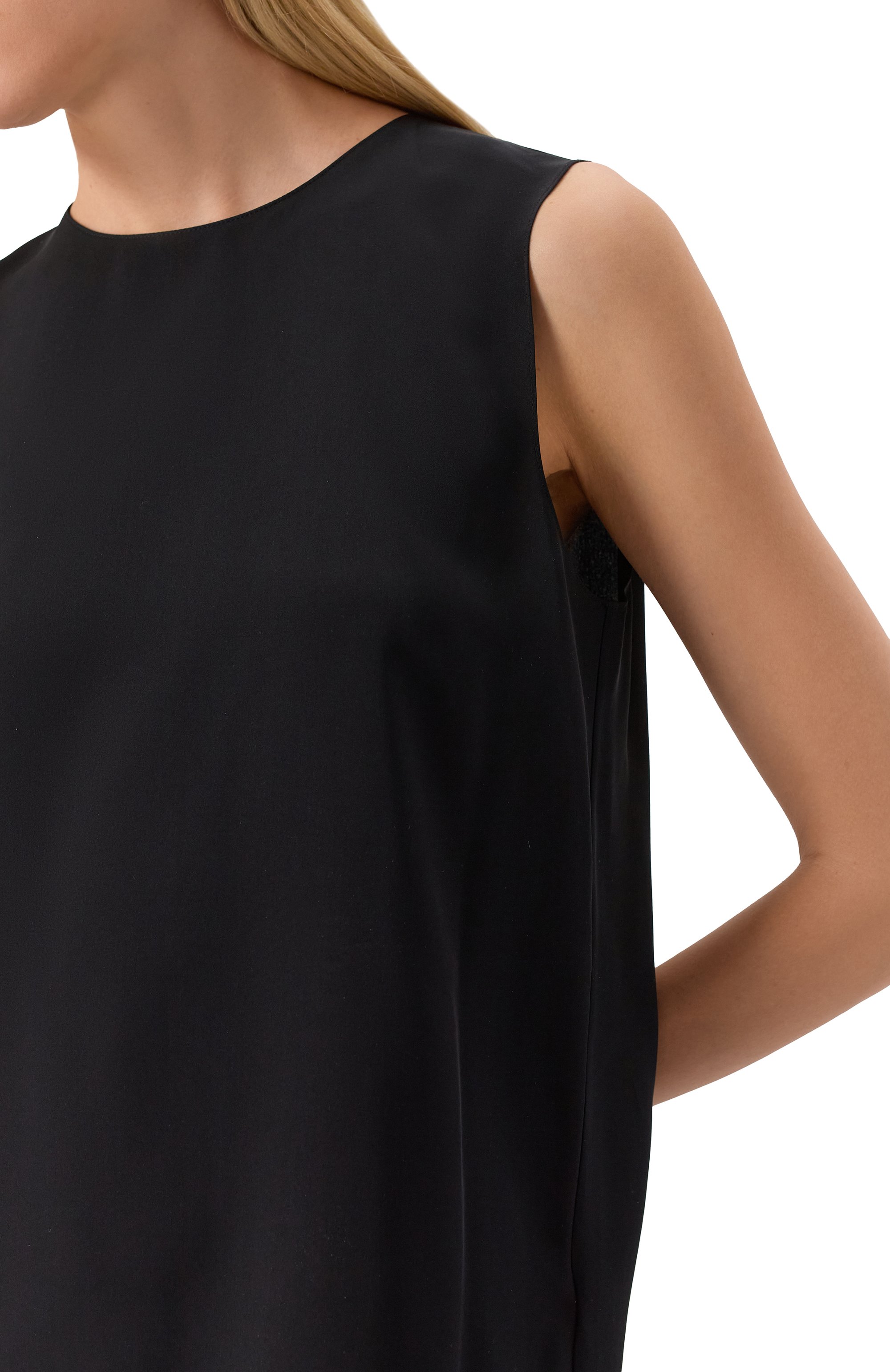 Шелковый топ THEORY, арт. M0102539, фото 5