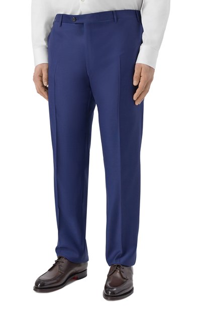 Шерстяной костюм CORNELIANI темно-синего цвета по цене 181500 руб., арт. 276008/2717087_SET, фото 4 Шерстяной костюм CORNELIANI, арт. 276008/2717087_SET, фото 4