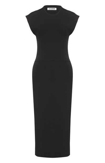 Женское платье из вискозы JIL SANDER, арт. J02CT0638/J20388