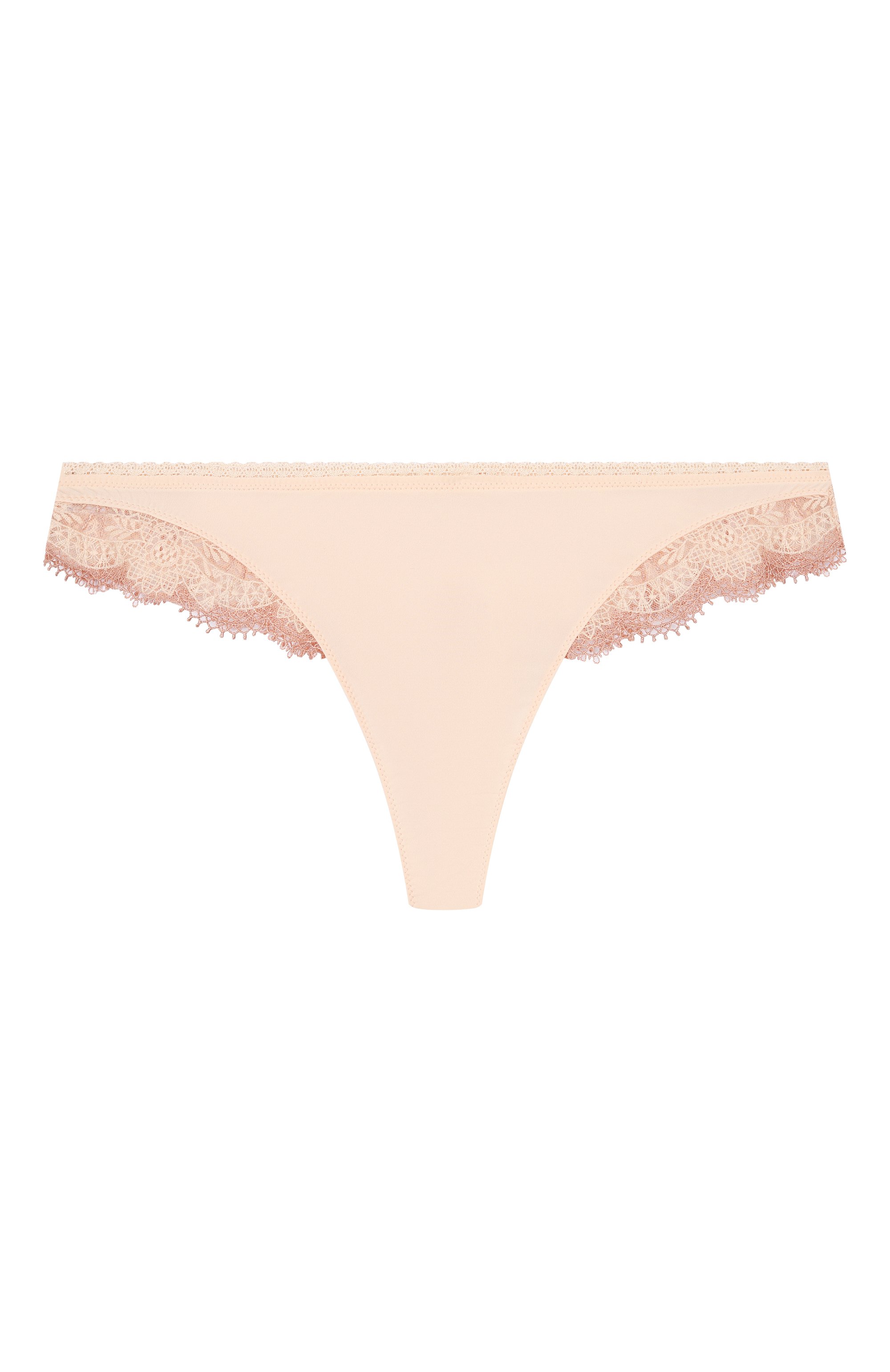 Трусы-бразилиана SIMONE PERELE бежевого цвета по цене 11710 руб., арт. 1F2710, фото 1 Трусы-бразилиана SIMONE PERELE, арт. 1F2710, фото 1