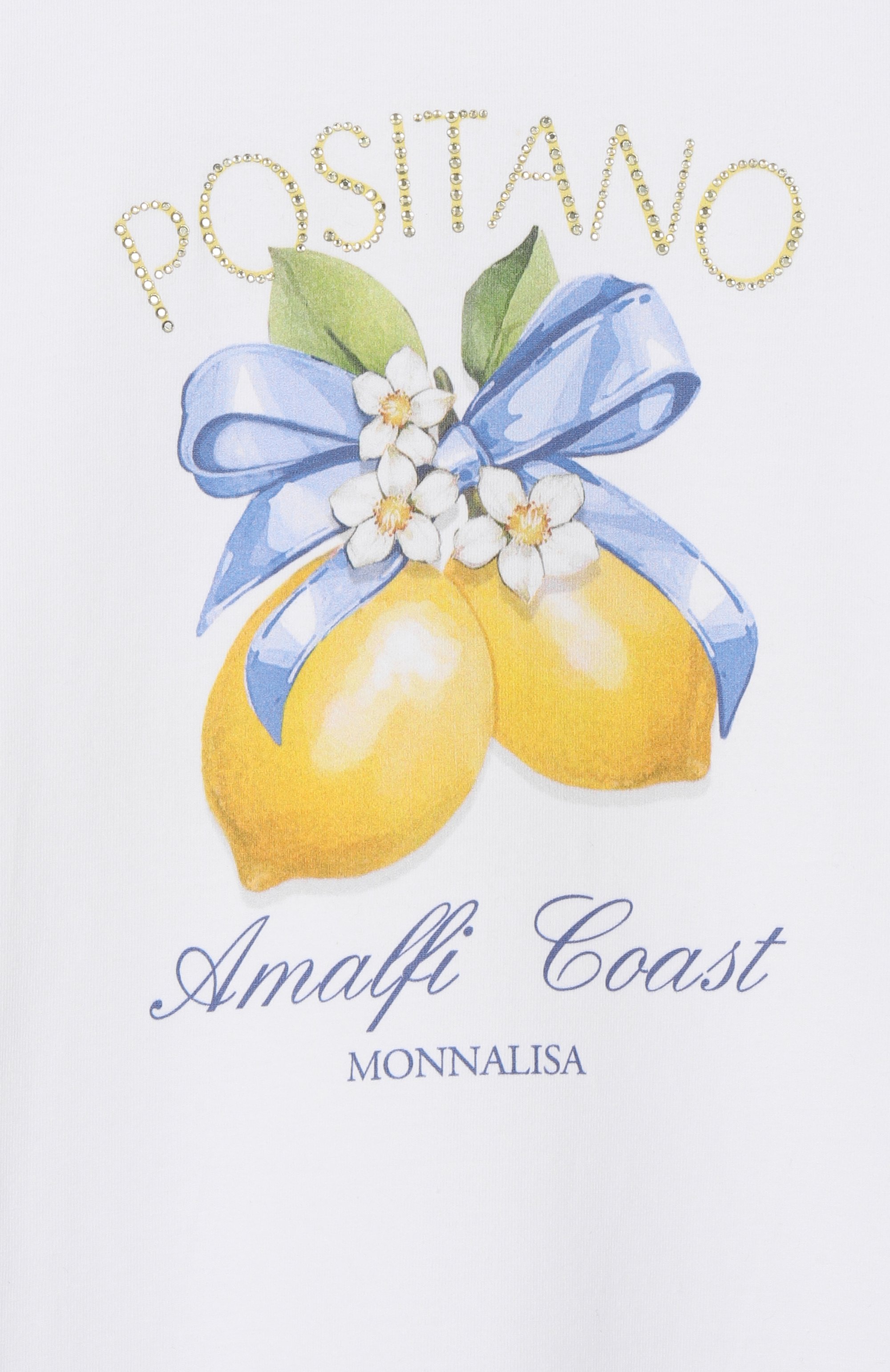 Хлопковое платье MONNALISA голубого цвета по цене 18000 руб., арт. 11G916RU, фото 3 Хлопковое платье MONNALISA, арт. 11G916RU, фото 3