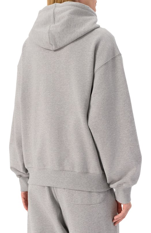 Хлопковая толстовка AECA WHITE AWCMFWBDTSZSO001C0.GREY (S) Серый  AWCMFWBDTSZSO001C0.GREY (S) Фото 4