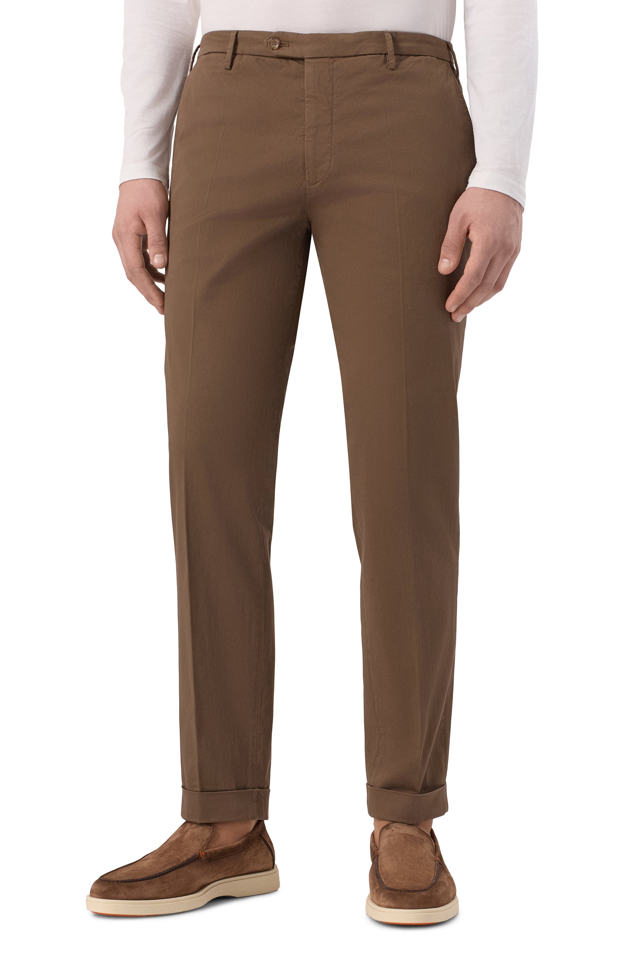 Хлопковые брюки COLOMBO, арт. PA00449/RET/A00886, фото 3