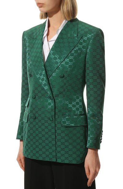 Жакет из хлопка и вискозы GUCCI, арт. 669527/ZAHMD, фото 3