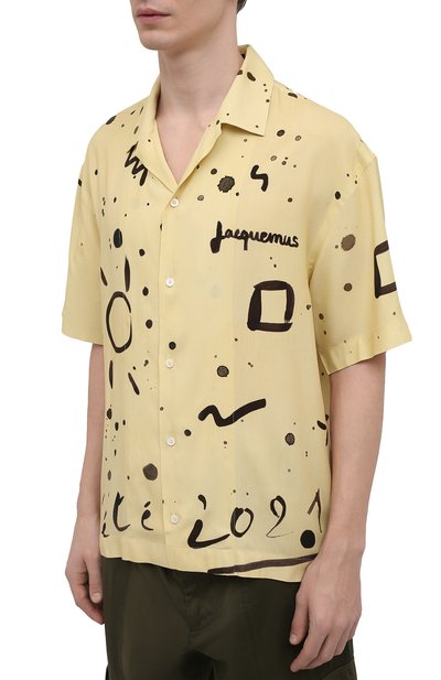 Рубашка из вискозы JACQUEMUS, арт. 215SH21/111823, фото 3