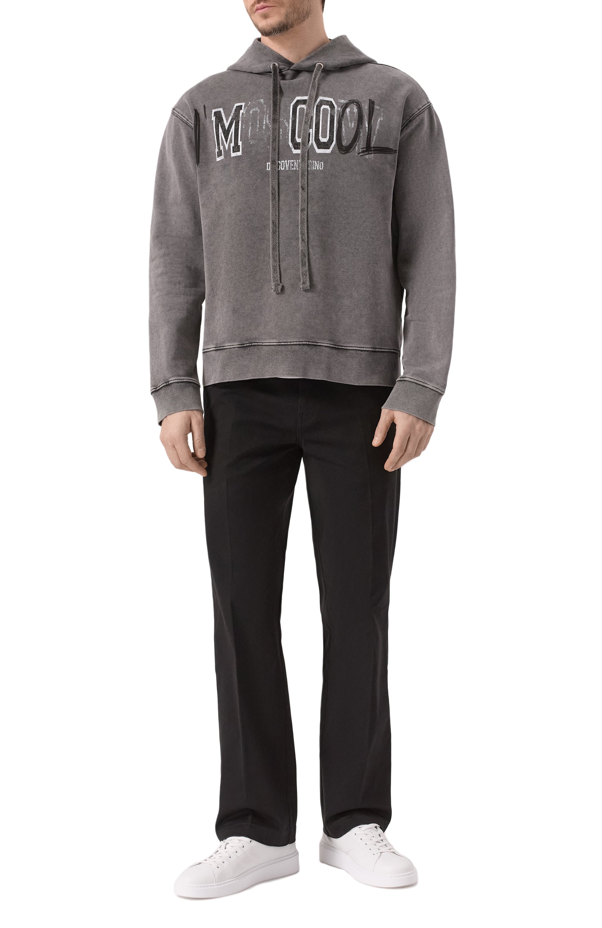 Хлопковое худи DIEGO VENTURINO, арт. DVFLHC00L, фото 2