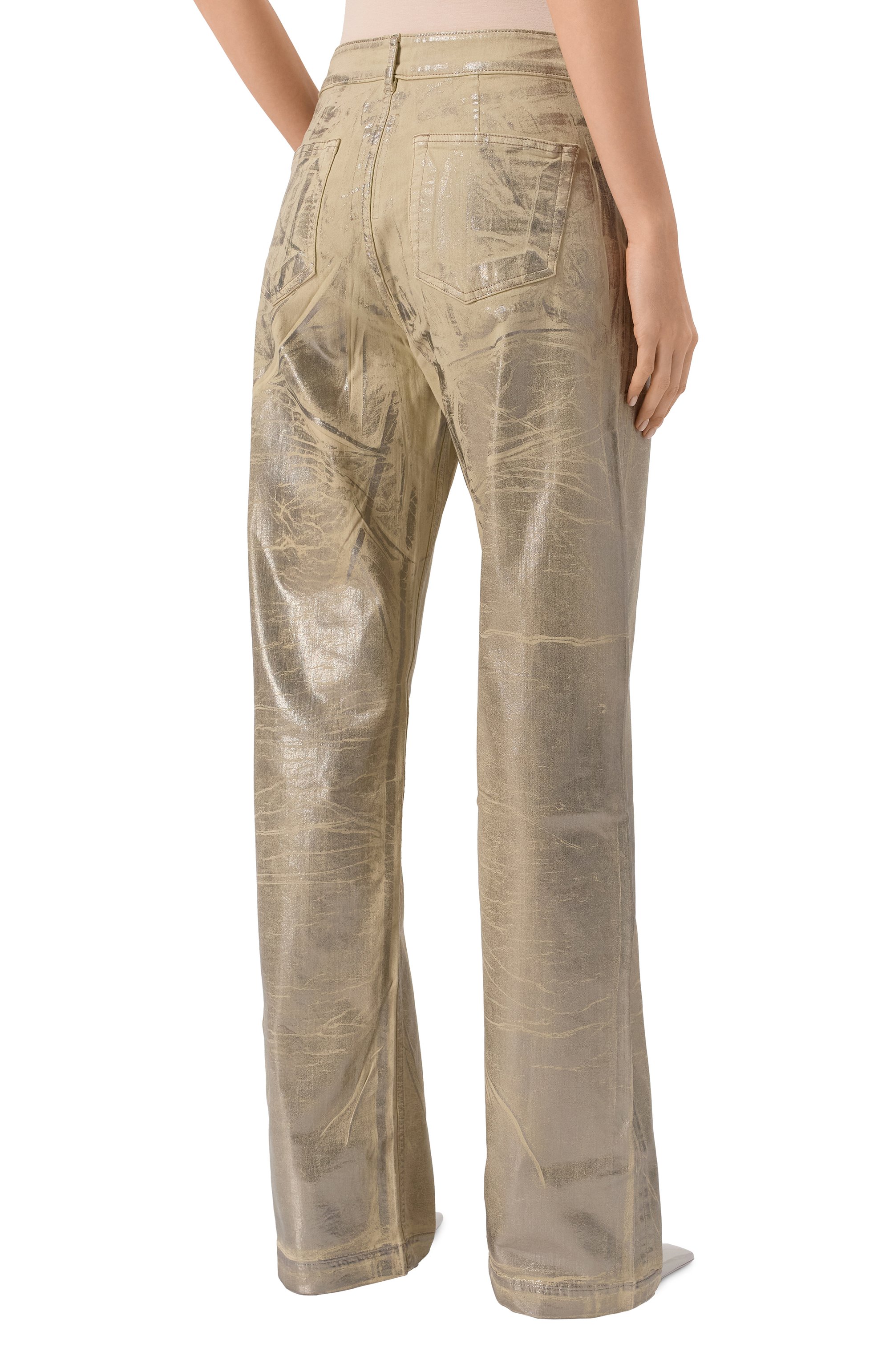 Джинсы DRKSHDW серебряного цвета по цене 105500 руб., арт. DS02E7305/SDPF, фото 4 Джинсы DRKSHDW, арт. DS02E7305/SDPF, фото 4