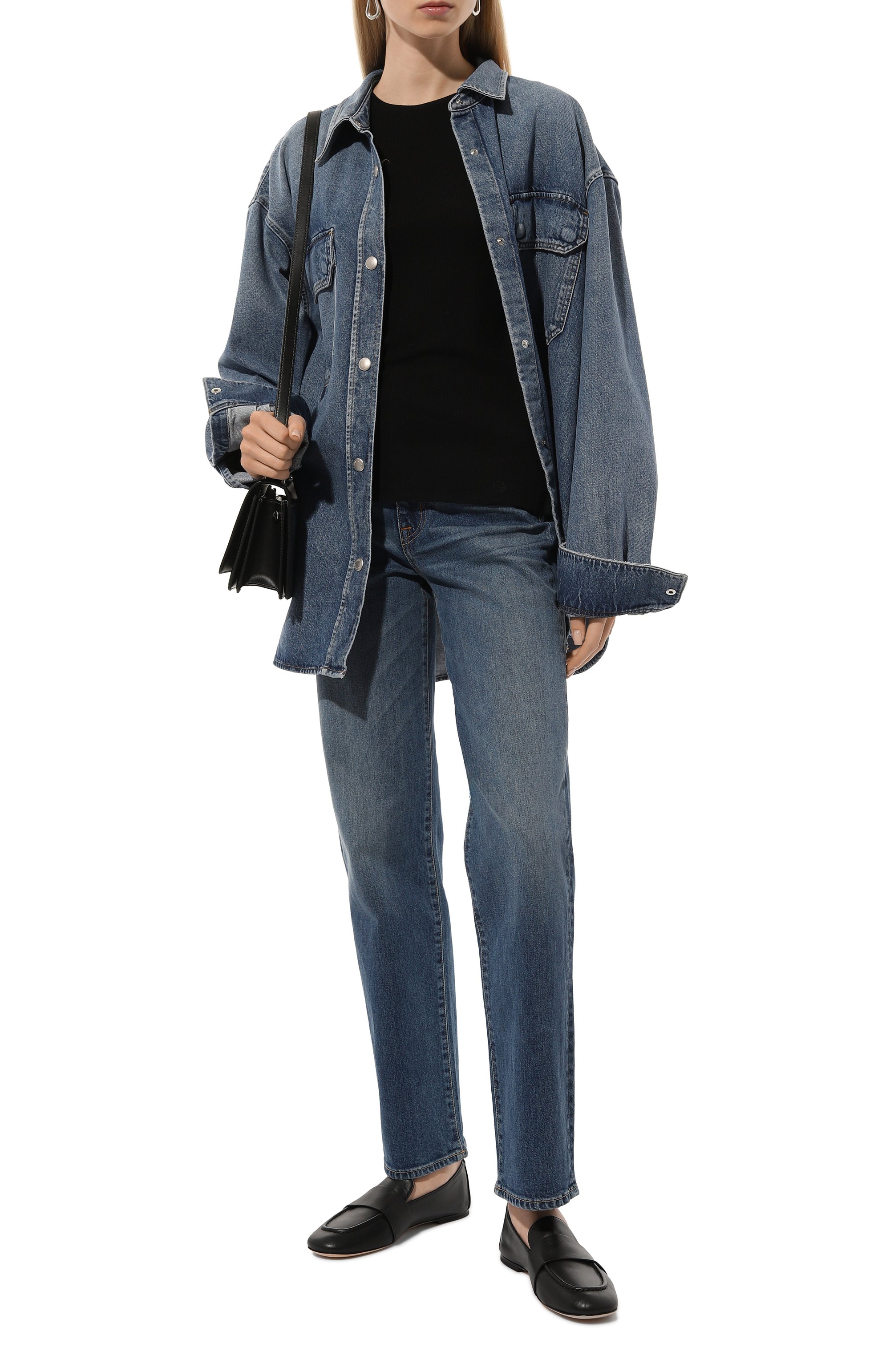 Пуловер из вискозы и шерсти LOULOU DE SAISON, арт. 0RTIGIA, фото 2