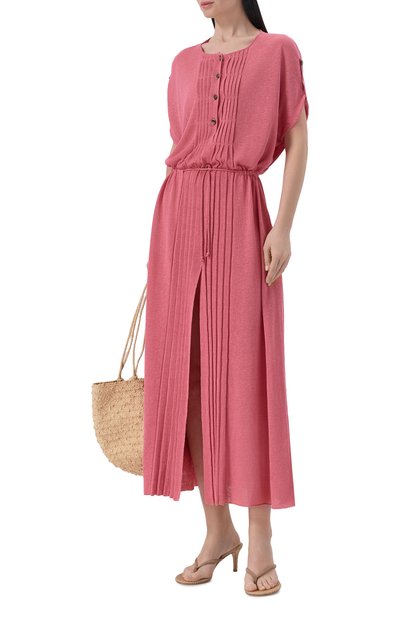 Платье изо льна и шелка GIORGIO ARMANI, арт. GW002934/AF24190, фото 2