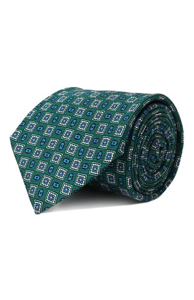 Мужской шелковый галстук KITON, арт. UCRVKLC01I90