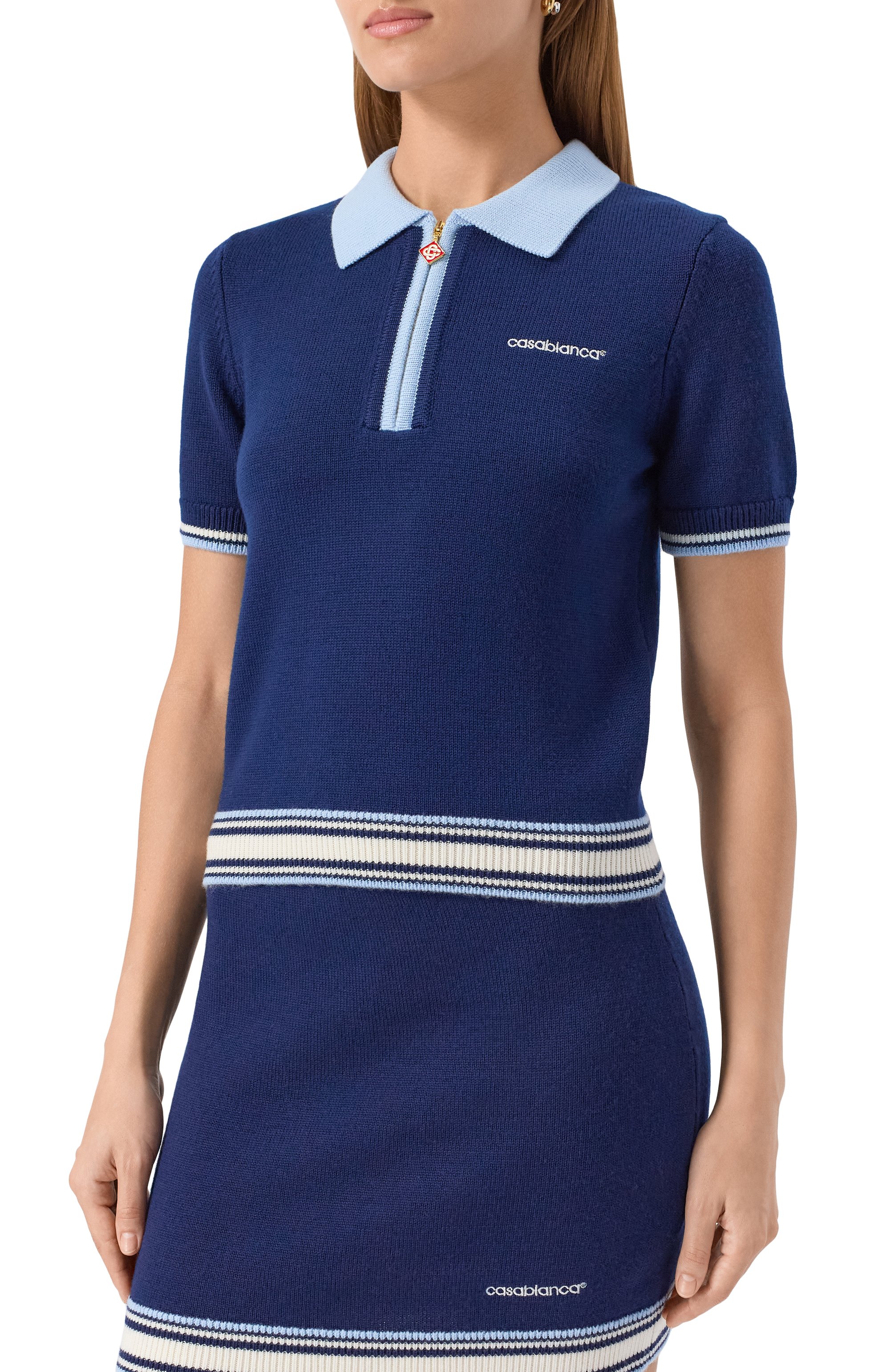 Шерстяное поло CASABLANCA, арт. WPF25KW102001, фото 3