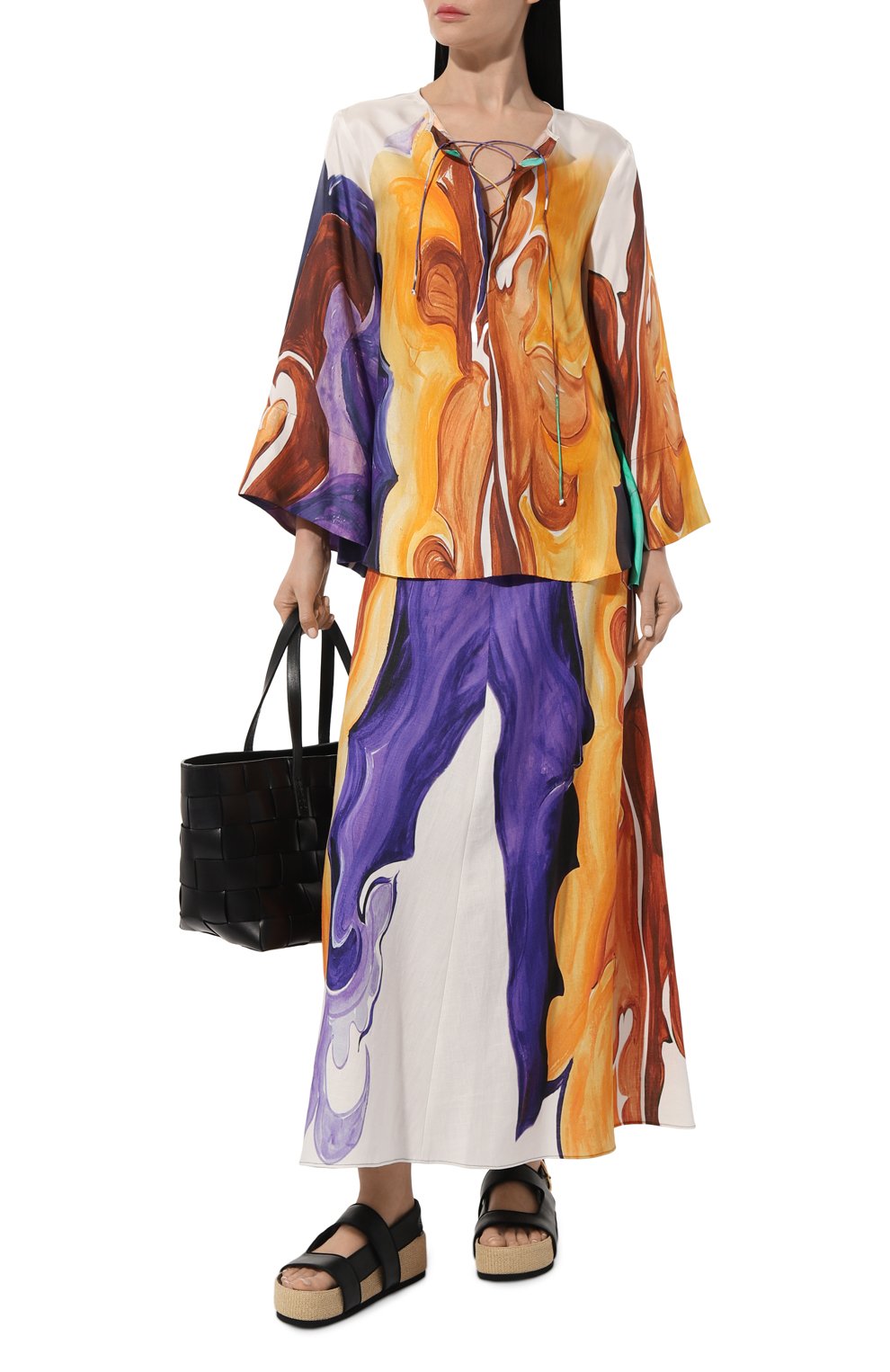 Атласная блузка DOROTHEE SCHUMACHER, арт. 549216, фото 2