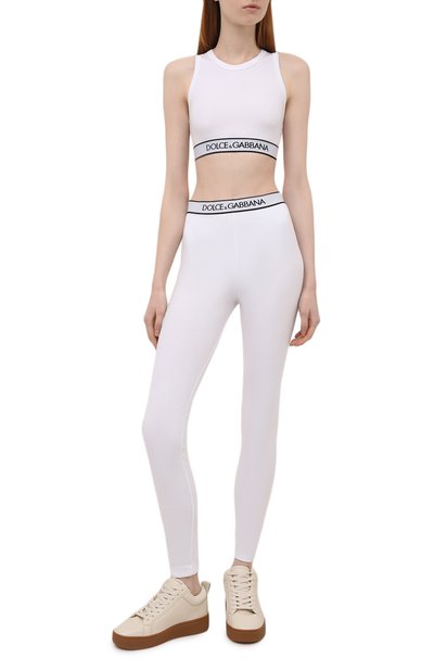 Хлопковые легинсы DOLCE & GABBANA, арт. 03A41T/FUGF5, фото 2