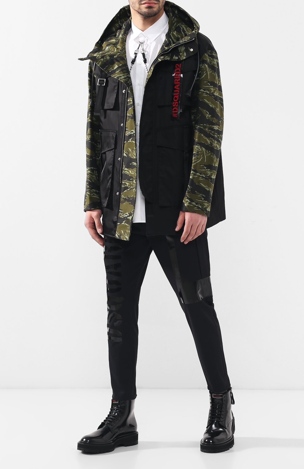 Хлопковая парка DSQUARED2, арт. S74AM0874/S49604, фото 2