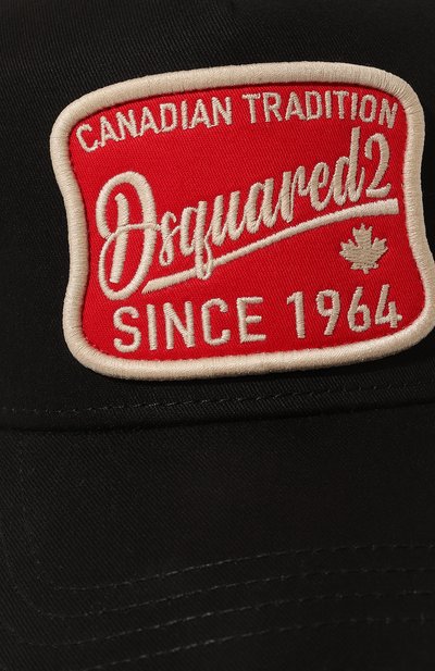 Хлопковая бейсболка DSQUARED2, арт. BCM0686 05C00001, фото 4