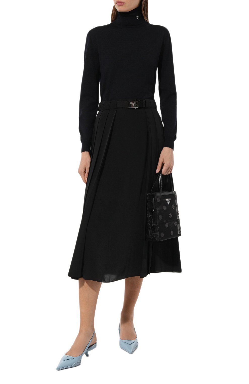 Юбка PRADA, арт. P147SH-1WHI-F0002-211, фото 2