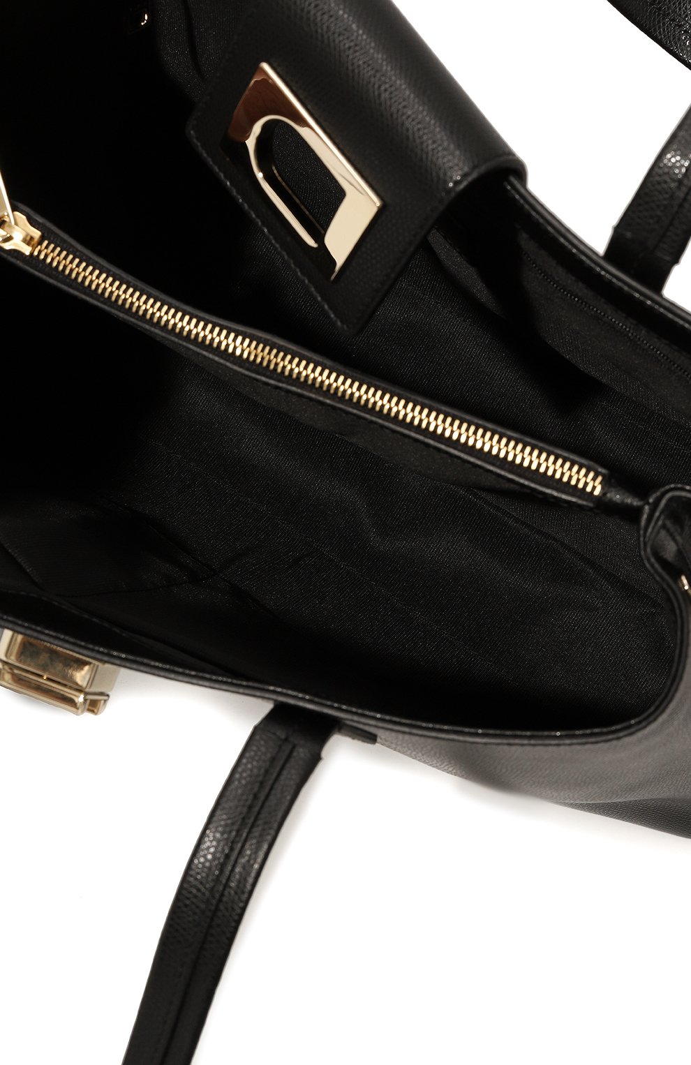 Сумка-тоут furla 1927 ballerina large FURLA черного цвета по цене 52000 руб., арт. WB00145/ARE000, фото 5 Сумка-тоут furla 1927 ballerina large FURLA, арт. WB00145/ARE000, фото 5