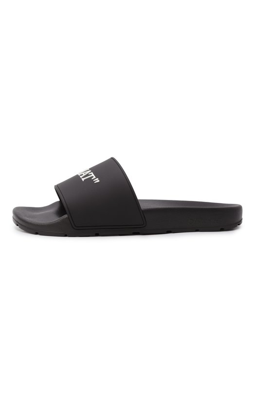 Шлепанцы This That Slider Off-White 0MIU003S25MAT001 Чёрный  0MIU003S25MAT001 Фото 4