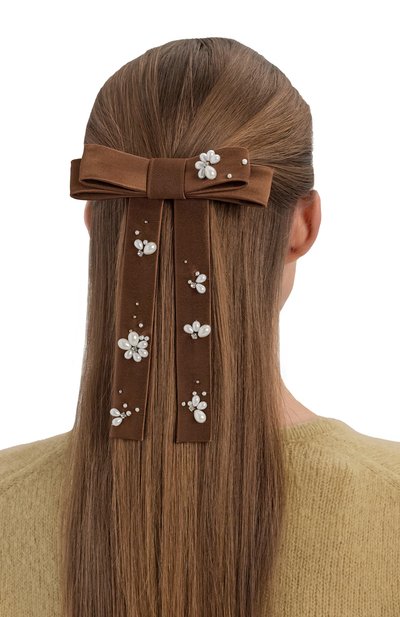 Бант PANFIL коричневого цвета по цене 14000 руб., арт. 4-MRY3-DPF, фото 2 Бант PANFIL, арт. 4-MRY3-DPF, фото 2