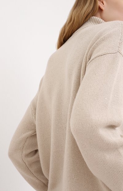 Свитер из кашемира и шелка BRUNELLO CUCINELLI, арт. M73539903P, фото 4