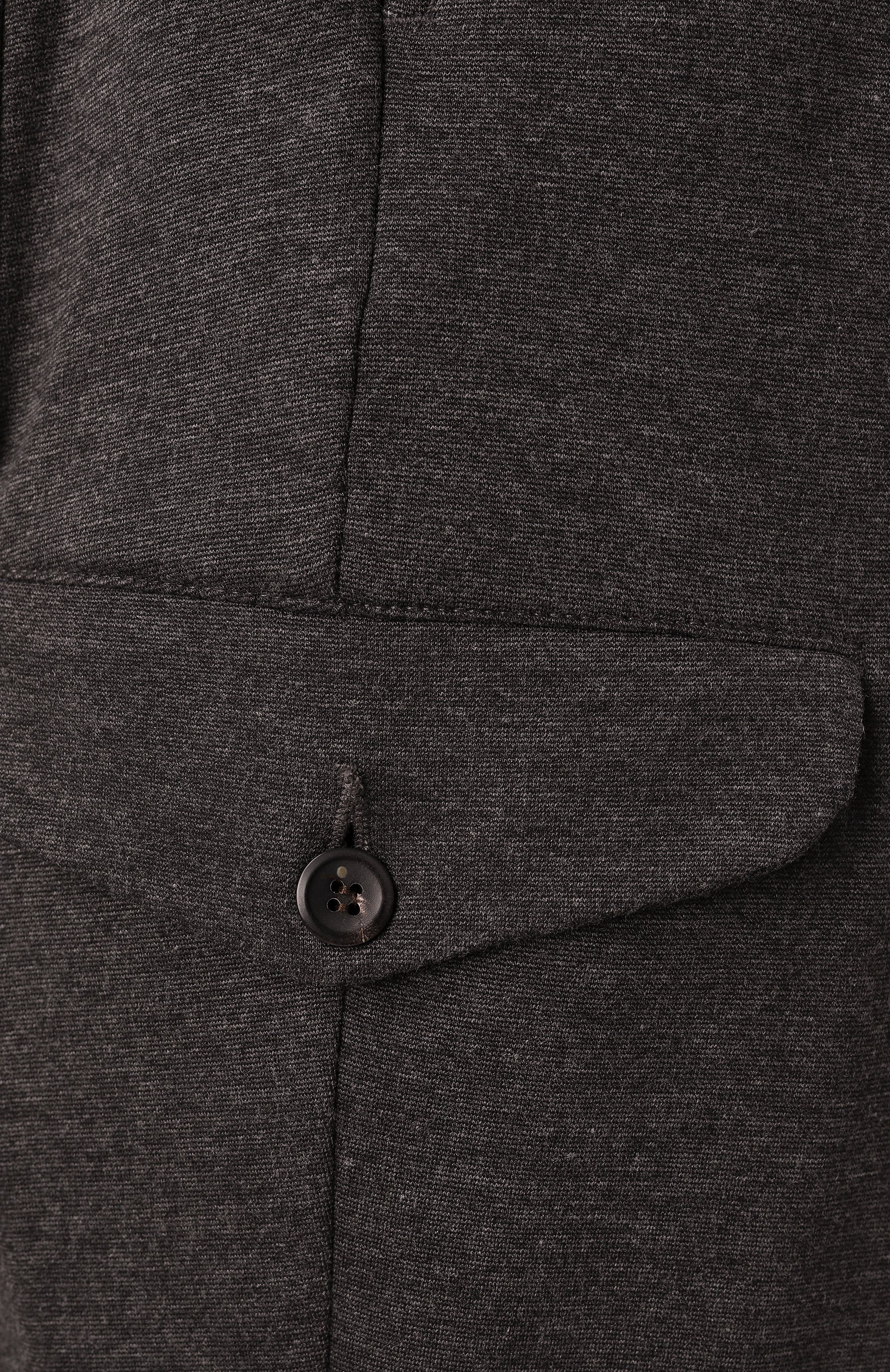 Брюки из вискозы MVST темно-серого цвета по цене 66350 руб., арт. 3GMM/9806, фото 6 Брюки из вискозы MVST, арт. 3GMM/9806, фото 6