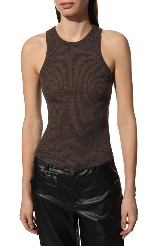 Кашемировая майка Addicted MK911 Коричневый  MK911 Фото 3