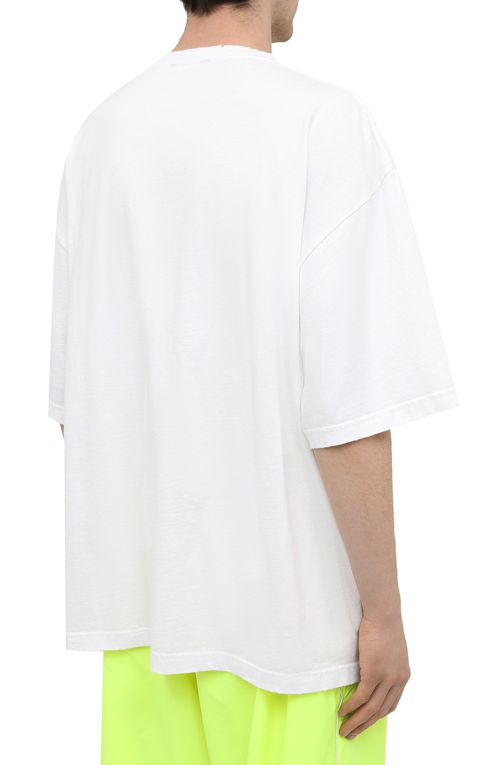 Хлопковая футболка BALENCIAGA, арт. 641614/TJVK6, фото 4