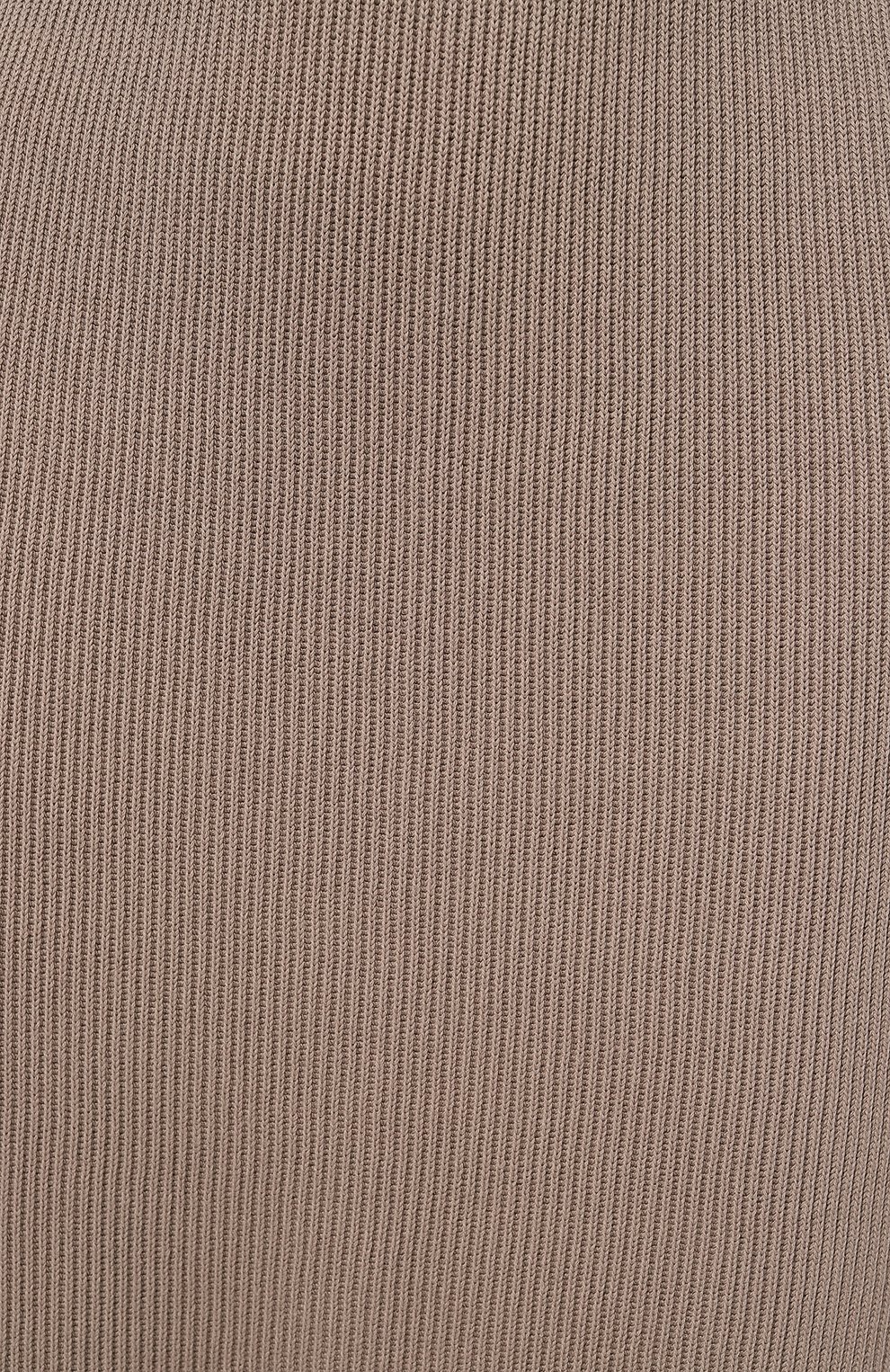 Хлопковая юбка BRUNELLO CUCINELLI темно-бежевого цвета по цене 131500 руб., арт. M1919B1307, фото 5 Хлопковая юбка BRUNELLO CUCINELLI, арт. M1919B1307, фото 5