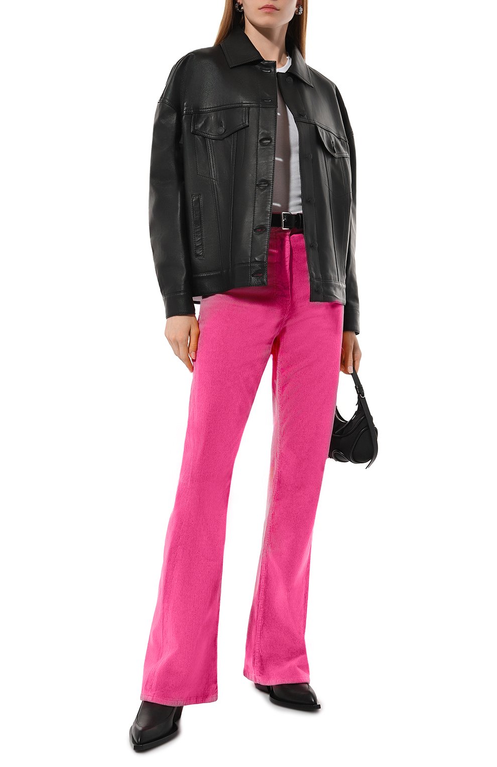 Вельветовые брюки GANNI, арт. F8800, фото 2