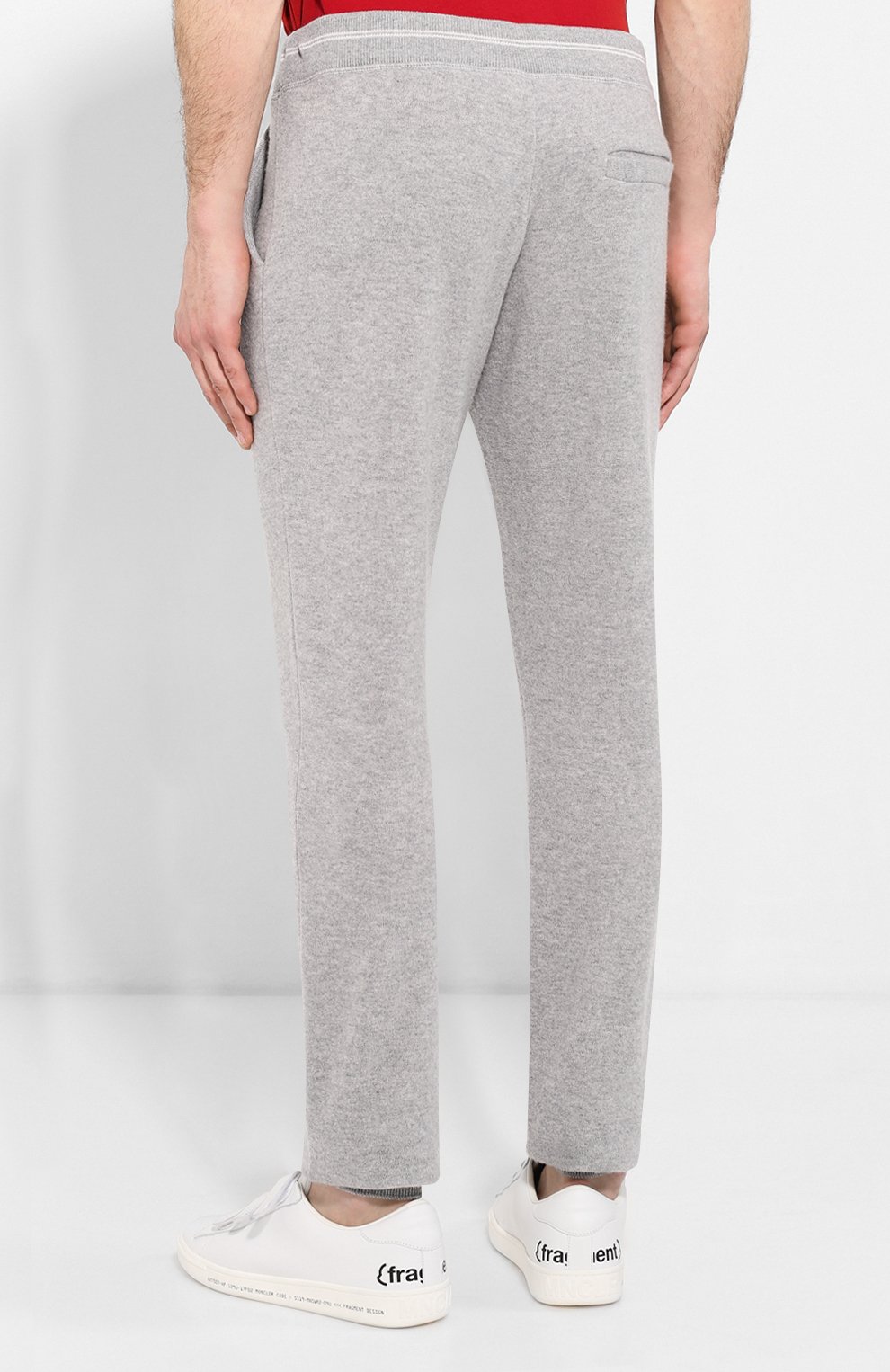 Джоггеры из смеси шерсти и кашемира ELEVENTY PLATINUM, арт. 979MA0405 MAG27059, фото 4