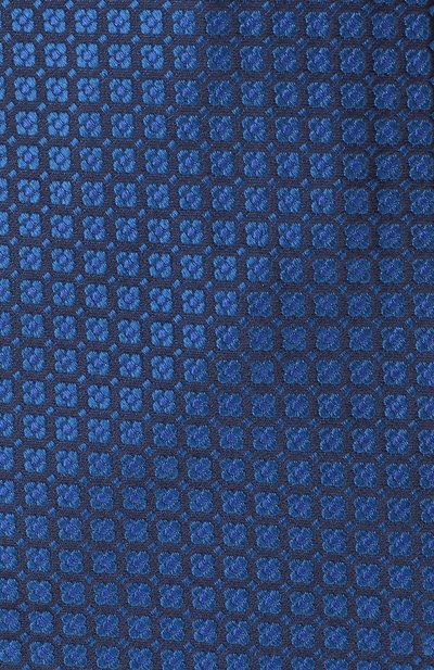 Шелковый галстук KITON синего цвета по цене 26150 руб., арт. UCRVKLC05G30, фото 3 Шелковый галстук KITON, арт. UCRVKLC05G30, фото 3