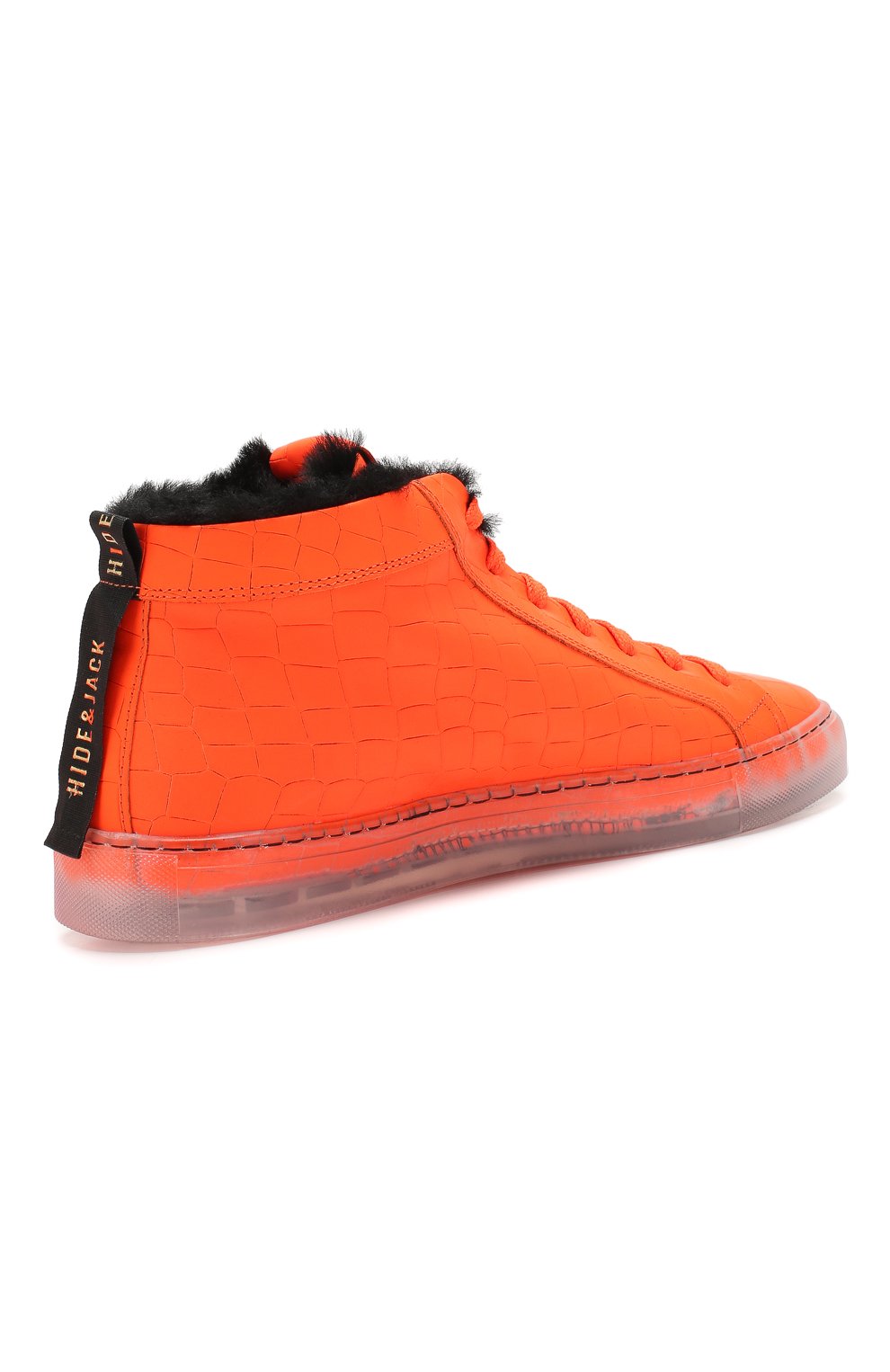 Кожаные кеды HIDE AND JACK, арт. FLUH0RGTRB-MTB, фото 4