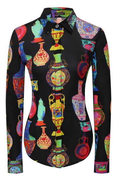 Женская рубашка из вискозы VERSACE, арт. A85963/A233928