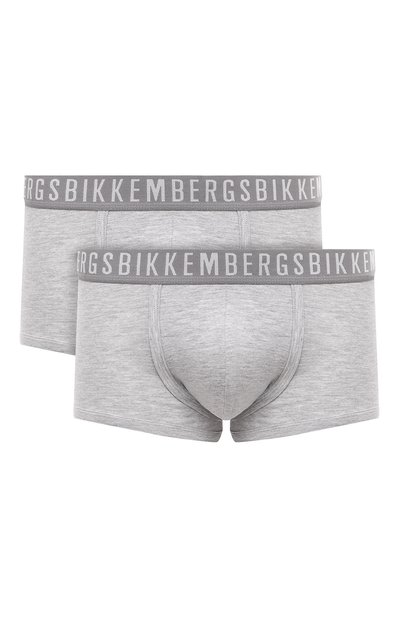 Мужские комплект из двух боксеров DIRK BIKKEMBERGS, арт. BKK1UTR02BI/GREY MELANGE