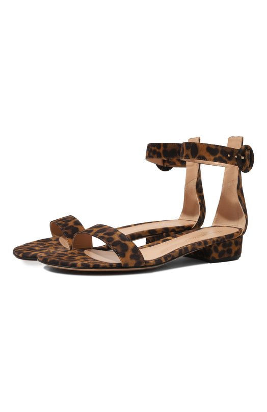 Кожаные босоножки Portofino Gianvito Rossi