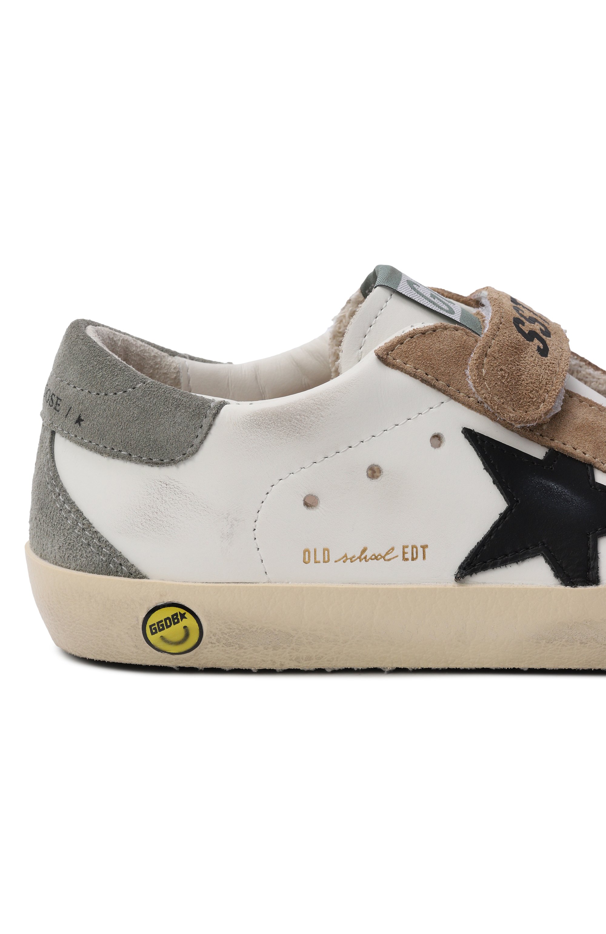 Кожаные кеды old school GOLDEN GOOSE DELUXE BRAND, арт. GYF00924.F008035, фото 5